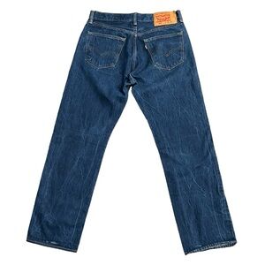 2014 Levi’s 501 Original Fit Button Fly Jeans Egypt Dark Wash